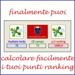 Solo su Golf Giovani Lombardia