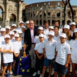 I team del The Second Junior Road to 2022 Ryder Cup